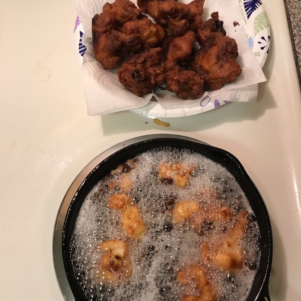 Grandma Nickie's Deep Fried Cauliflower