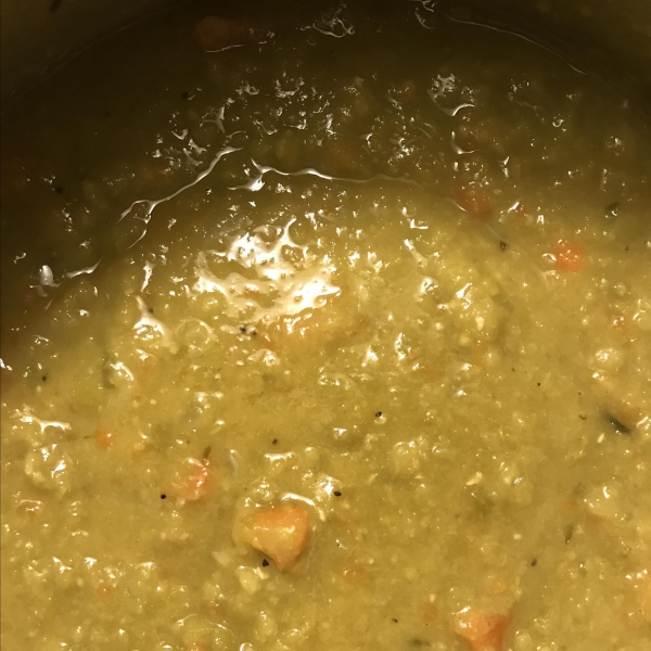 Split Pea Soup without Pork