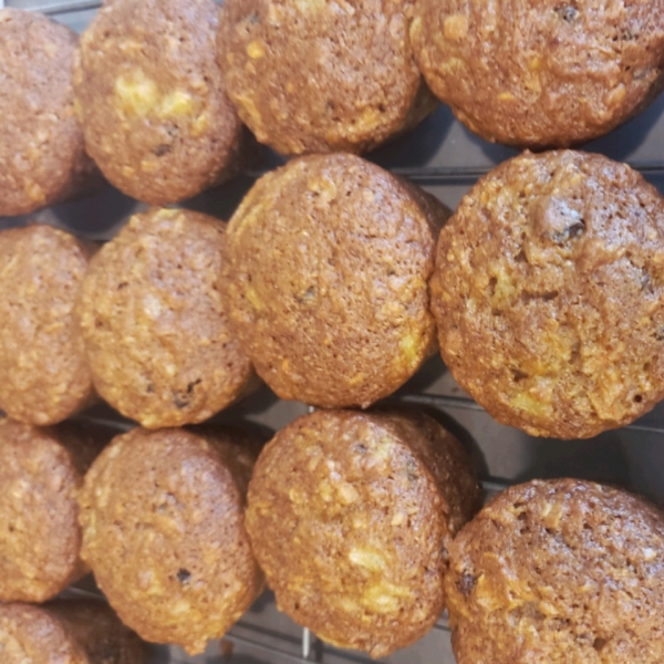 Carrot Oatmeal Muffins