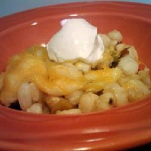 Hominy con Queso