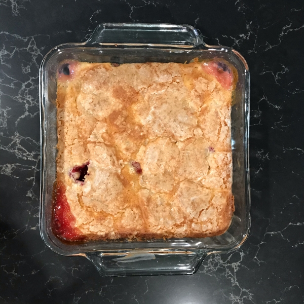 Old Fashioned Rhubarb Cobbler