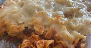 Swiss Cheese Noodle Bake
