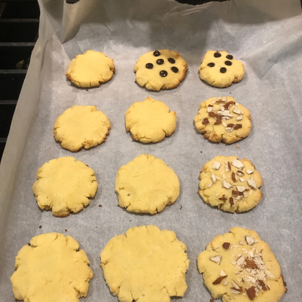 Coconut Flour Lemon Cookies