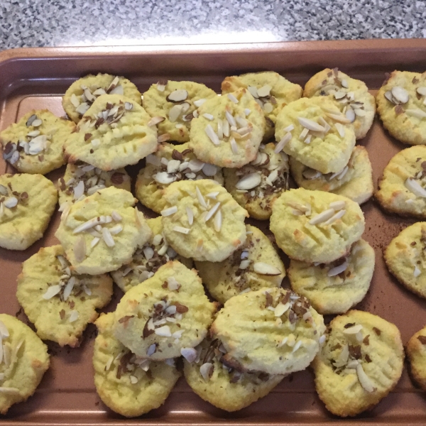 Coconut Flour Lemon Cookies