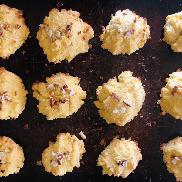 Coconut Flour Lemon Cookies