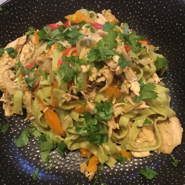 Chicken Tequila Fettuccini