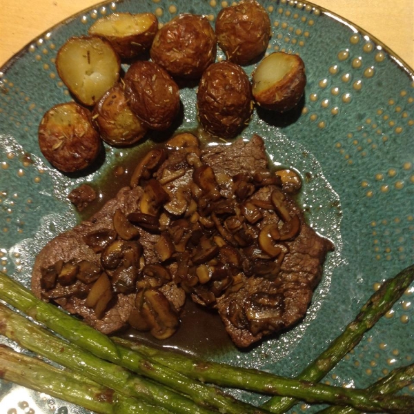 Easiest Filet Marsala