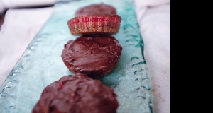 Vegan Raspberry Chocolate Tarts