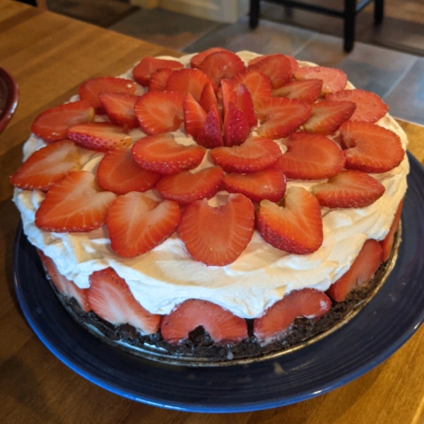 Strawberry Chocolate Mousse Cake