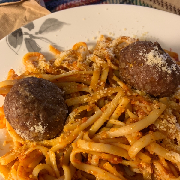 Italian Spaghetti Sauce with Meatballs