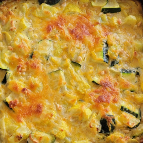 Low Carb Yellow Squash Casserole