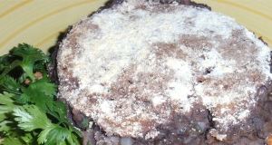 Cornmeal-Crusted Black Bean Burger