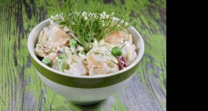 Shrimp Pasta Salad With Dill