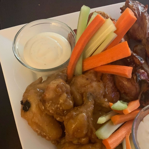 Mango-Habanero Chicken Wings