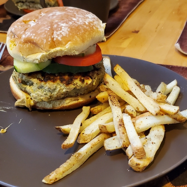 Pesto Turkey Burgers