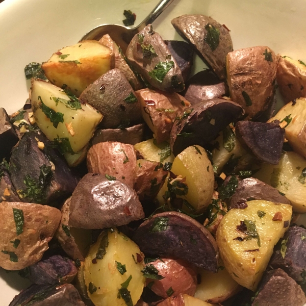 Healthier Oven-Roasted Potatoes