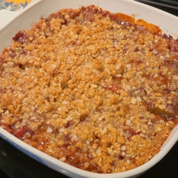 Mom's Rhubarb Crisp