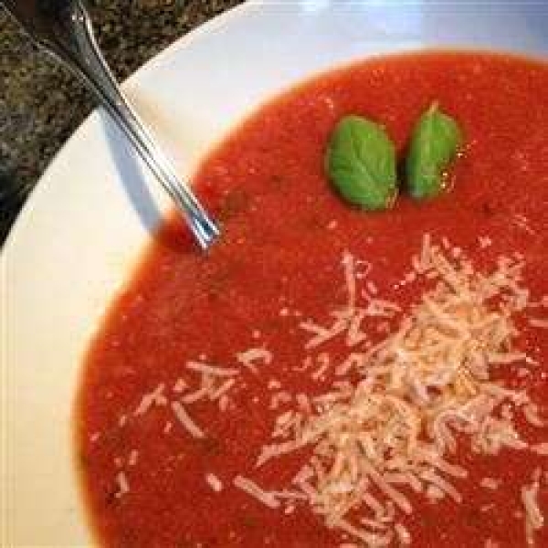 Parmesan Basil Tomato Soup