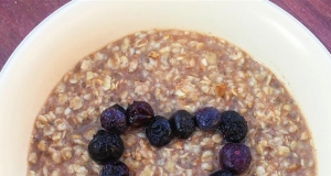 Nutty Blueberry Oatmeal