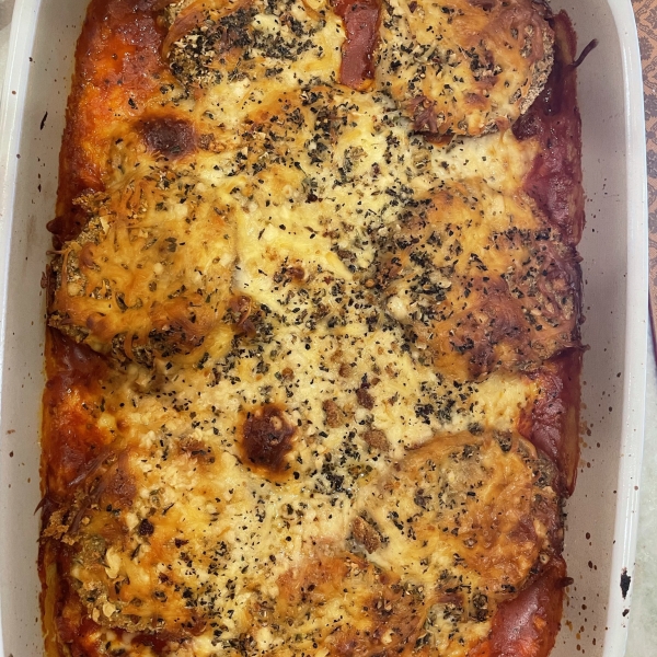 Baked Eggplant Parmesan