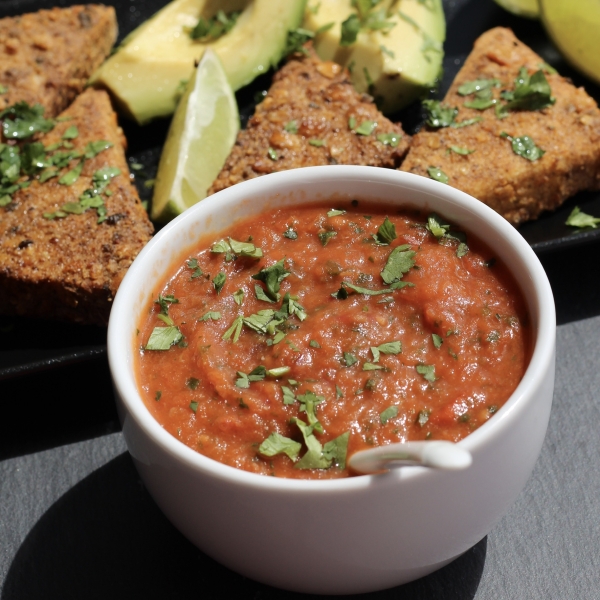 Air Fryer Roasted Salsa