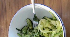 Low-Carb Zucchini Pasta