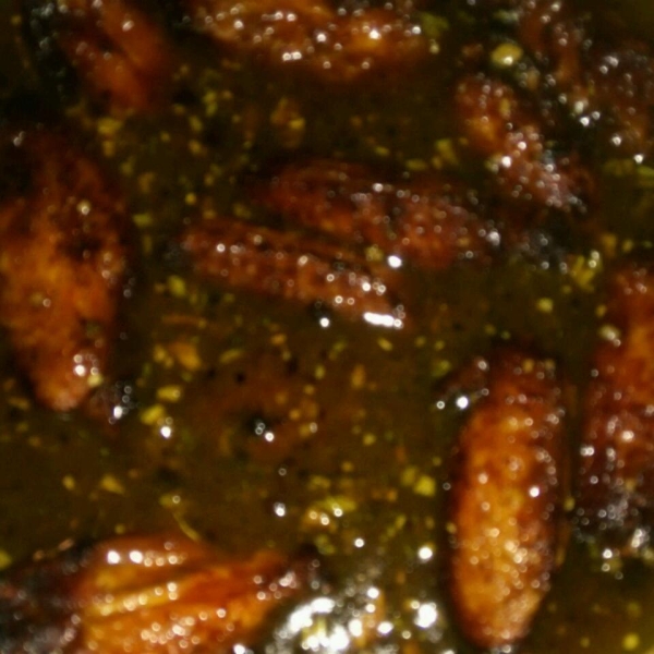 Orange Glazed Chicken Wings