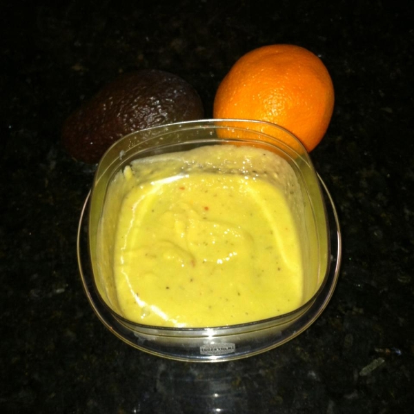 Avocado-Orange Salad Dressing