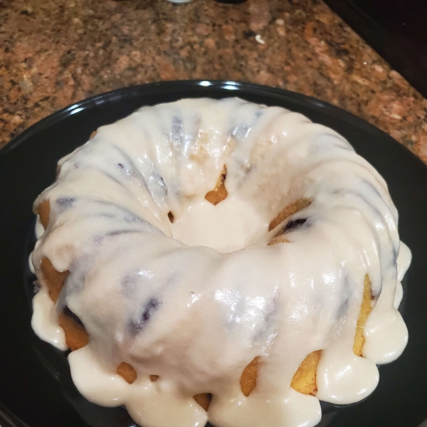 Blueberry-Lemon Pound Cake