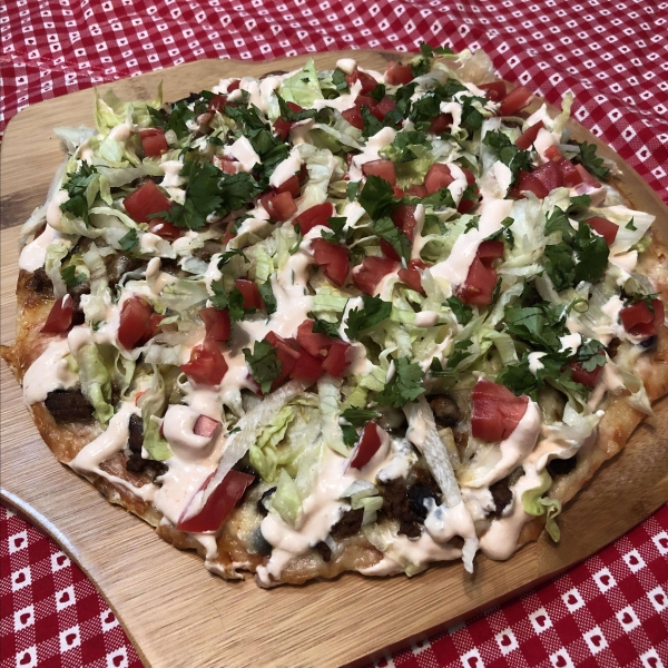 Taco Salad Pizza