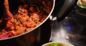 Sweet Potato and Black Bean Chili