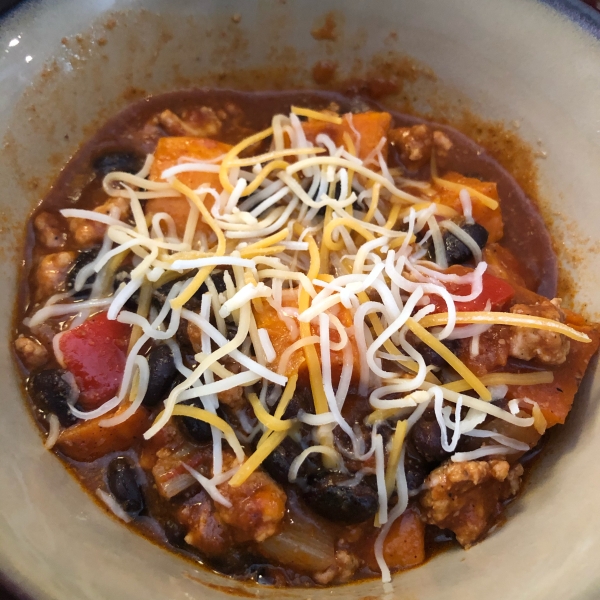 Sweet Potato and Black Bean Chili