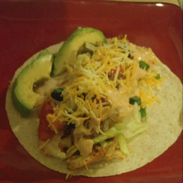 Ranch Chicken Tacos