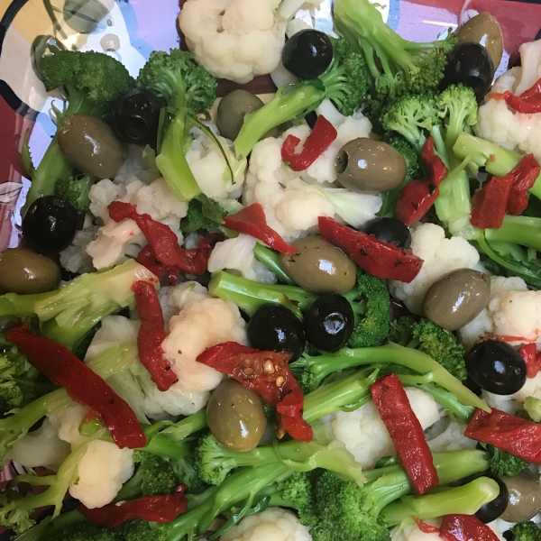 Italian Romanesco Cauliflower Salad
