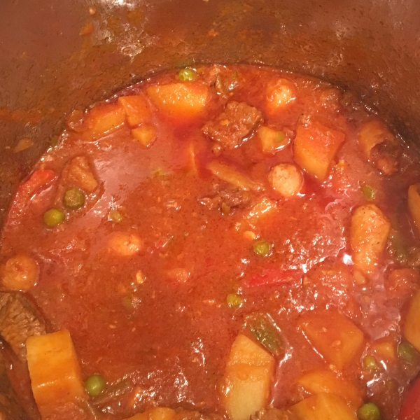 Caldereta (Filipino Beef and Chorizo Stew)