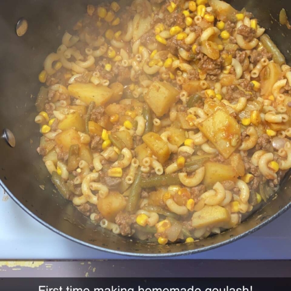 Hamburger Goulash