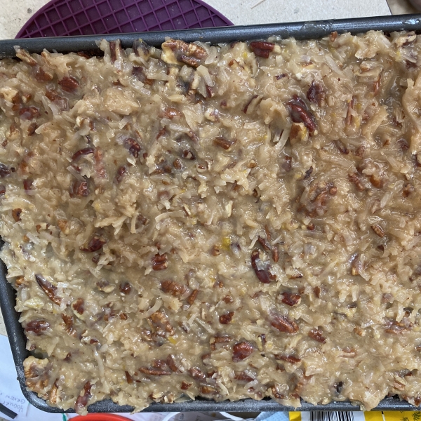 Willard Family German Chocolate Cake