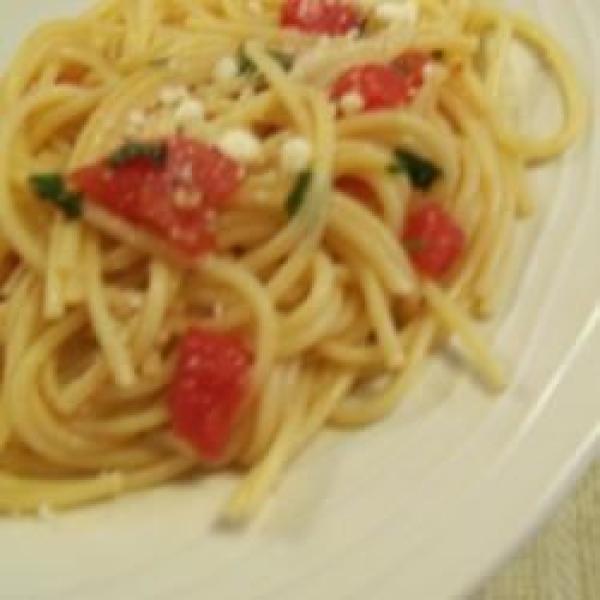 Light Southwestern Tomato Pasta