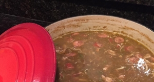 Dupre Family Chicken and Sausage Gumbo