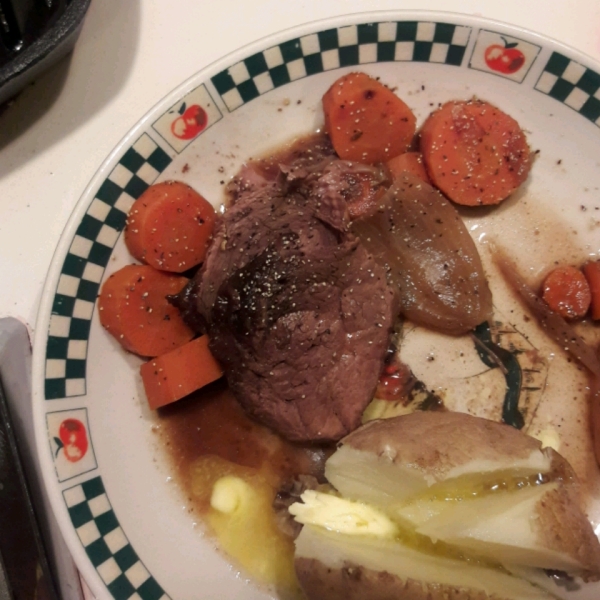 Best Ever Slow Cooker Italian Beef Roast