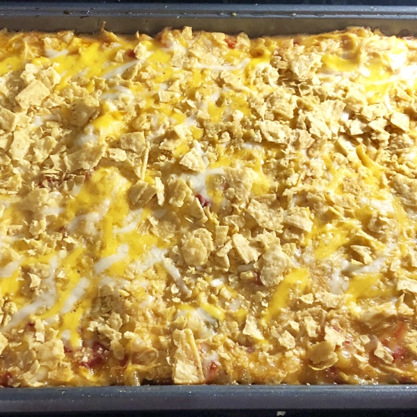 Creamy Chicken Tortilla Bake