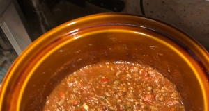 Spicy Slow-Cooked Beanless Chili