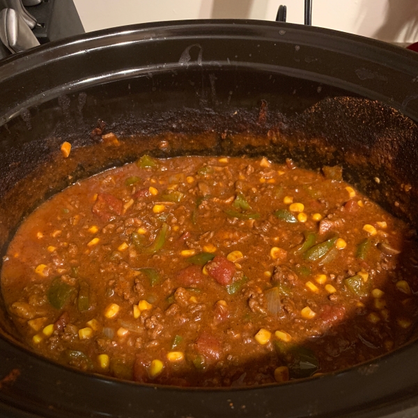 Spicy Slow-Cooked Beanless Chili