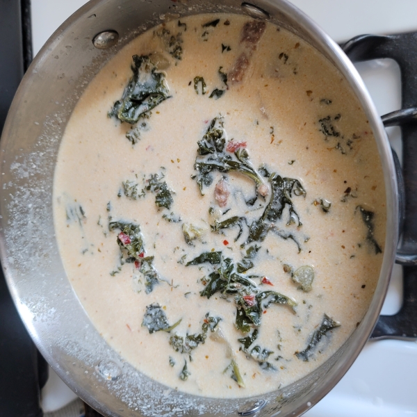 Sausage, Potato and Kale Soup
