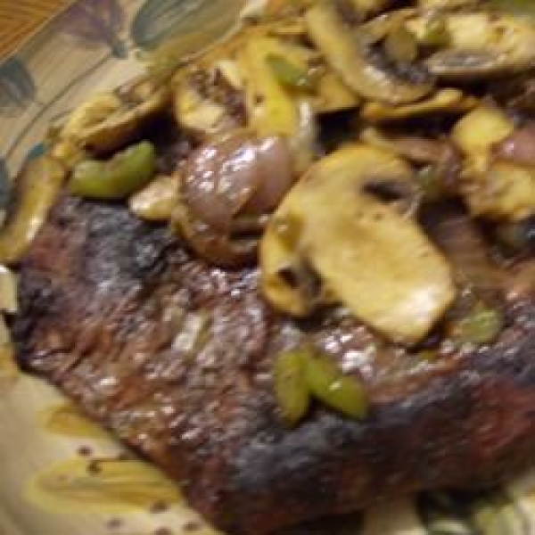 Irish Whiskey Flat Iron Steak