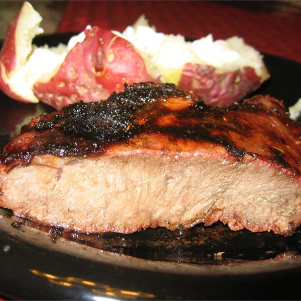 Irish Whiskey Flat Iron Steak