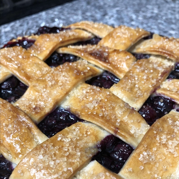 Grandma's Blueberry Pie