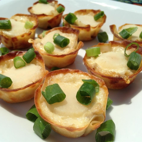 Crab Wonton Cups