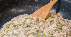 Creamy Edamame Risotto