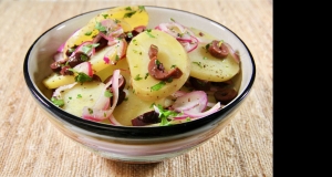Warm Potato Salad with Olives